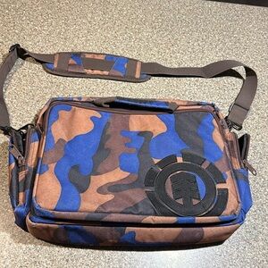 Vintage element skateboards messenger bag